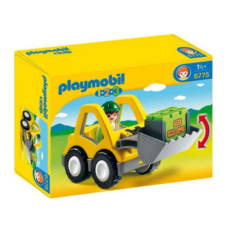 Playset Playmobil 1,2,3 Shovel 6775 Намаления и отстъпки ЧеренПетък