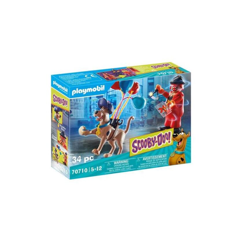 Playset Playmobil Scooby Doo Adventure with Ghost Clown Намаления и отстъпки ЧеренПетък