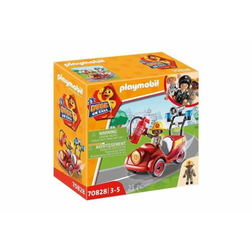 Playset Playmobil Duck on Call 70828 Кола Пожарникар сапьор Mini (23 pcs)
