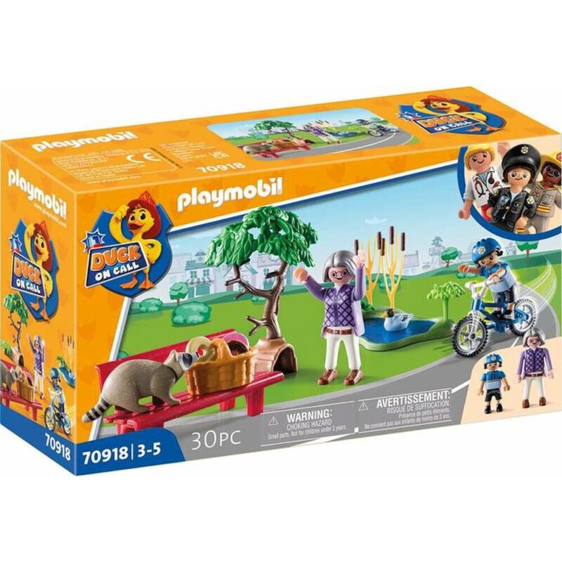 Playset Playmobil Duck on Call Action Полиция 70918 (30 pcs) Намаления и отстъпки ЧеренПетък