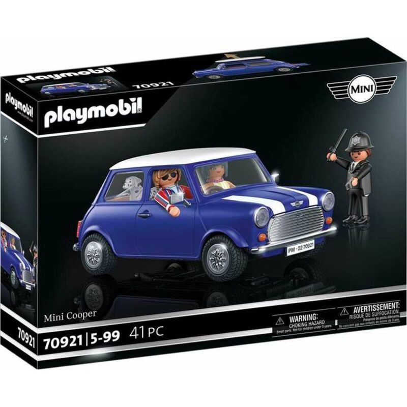 Playset Playmobil Mini Cooper 70921 (41 pcs) Намаления и отстъпки ЧеренПетък