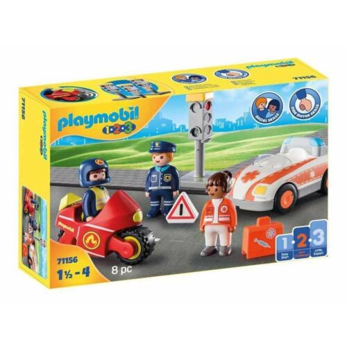 Playset Playmobil 71156 1.2.3 Day to Day Heroes 8 Части Намаления и отстъпки ЧеренПетък