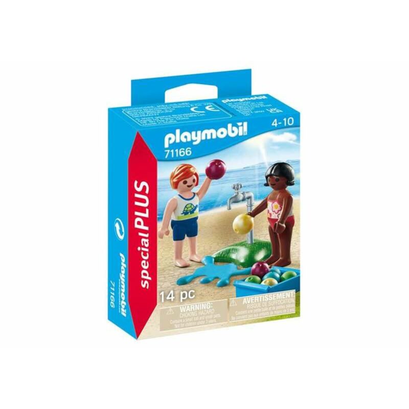 Playset Playmobil 71166 Special PLUS Kids with Water Balloons 14 Части Намаления и отстъпки ЧеренПетък