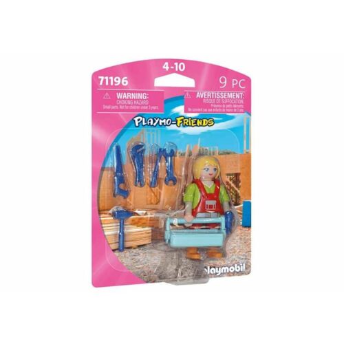Playset Playmobil 71196 Playmo-Friends Technician 9 Части Намаления и отстъпки ЧеренПетък