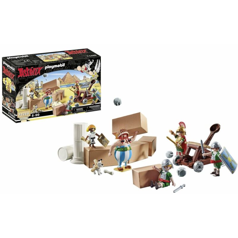 Playset Playmobil Astérix: Numerobis and the Battle of the Palace 71268 56 Части Намаления и отстъпки ЧеренПетък