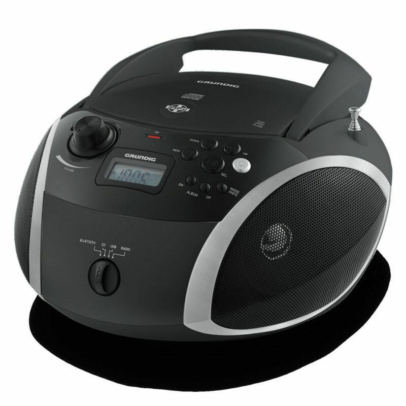 CD MP3 блутут радио Grundig 4013833034872 Черен Черен/Сив Намаления и отстъпки ЧеренПетък 3