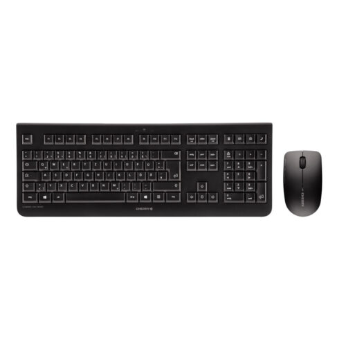 Kлаиатура с безжична мишка Cherry JD-0710ES-2 Испанска Qwerty