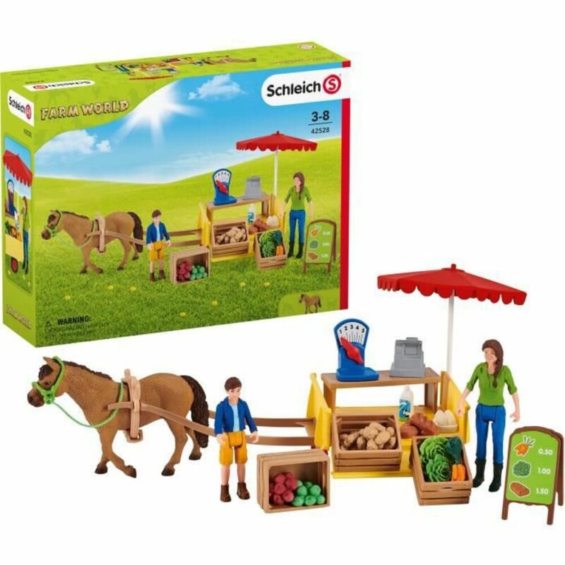 Playset Schleich Mobile Farm Stall Намаления и отстъпки ЧеренПетък