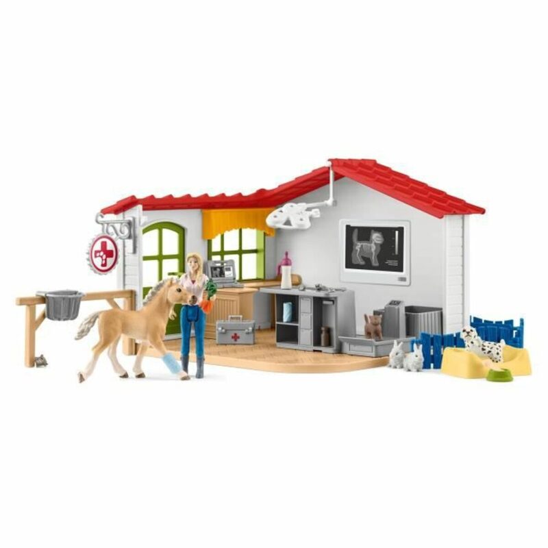 Playset Schleich Veterinarian practice with pets Намаления и отстъпки ЧеренПетък