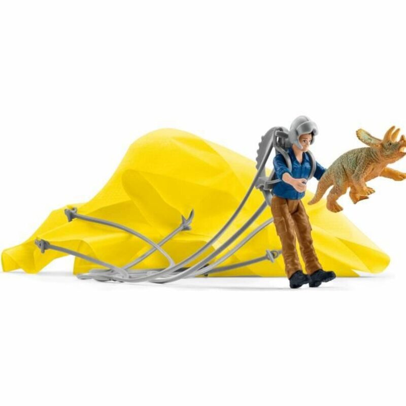 Playset Schleich Parachute Rescue Динозавър Намаления и отстъпки ЧеренПетък