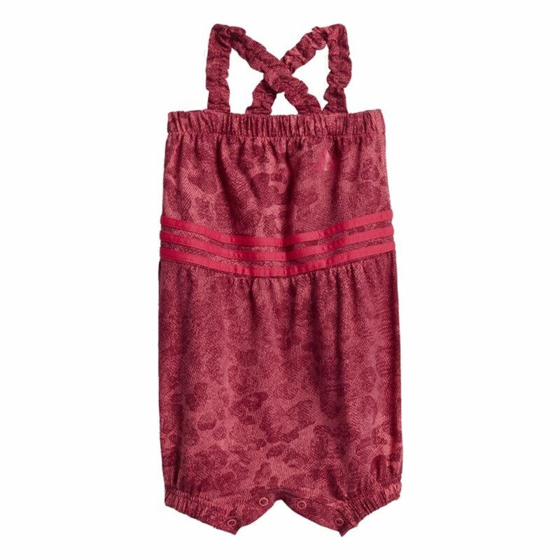 Kids Jumpsuit Adidas Favorites момиче Червен – 3-6 месеца Намаления и отстъпки ЧеренПетък