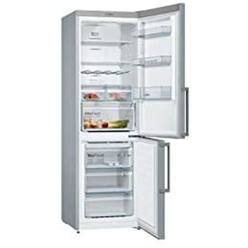 Combined fridge BOSCH Неръждаема стомана (186 x 60 cm) Намаления и отстъпки ЧеренПетък