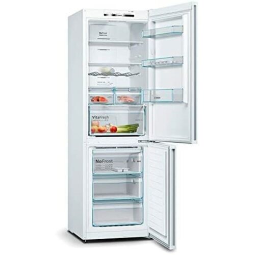 Combined fridge BOSCH KGN36VWEA Бял (186 x 60 cm)