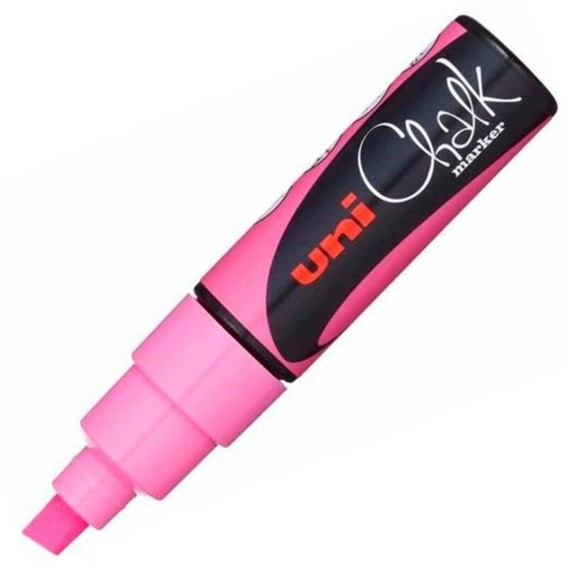 Liquid chalk markers Uni-Ball PWE-8K Fluor, Розов Намаления и отстъпки ЧеренПетък