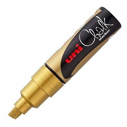 Liquid chalk markers Uni-Ball PWE-8K, Златен Намаления и отстъпки ЧеренПетък