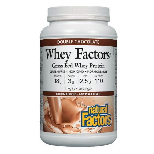 Whey Factors® Grass Fed Whey Protein – Суроватъчен протеин изолат с вкус на шоколад, 1 kg прах Намаления и отстъпки ЧеренПетък