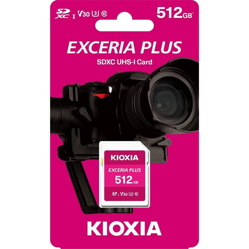 Mикро SD карта памет с адаптер Kioxia PLUS UHS-I C10 R98 512 GB Намаления и отстъпки ЧеренПетък 3