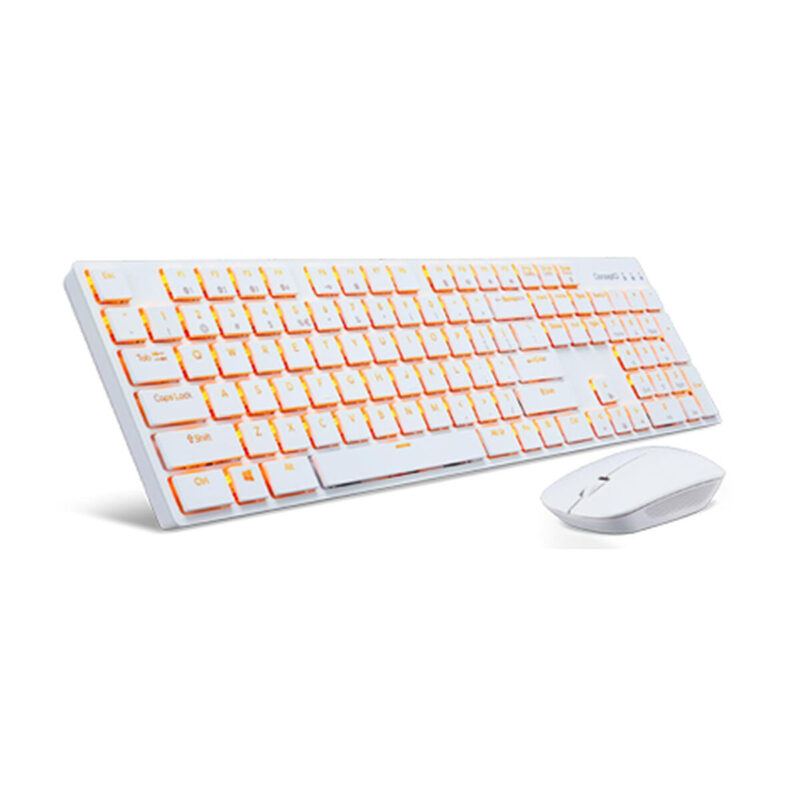 Kлаиатура с безжична мишка Acer GP.ACC11.013 Бял QWERTY Намаления и отстъпки ЧеренПетък 3