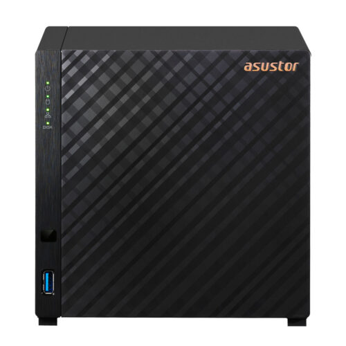 SATA 5.25" калъф за SATA 2.5" Asustor AS1104T Черен 1,4 GHz Realtek RTD1296