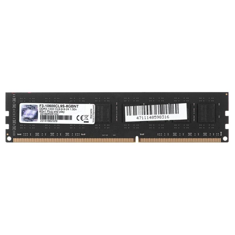 RAM памет GSKILL PC3-10600 CL5 8 GB Намаления и отстъпки ЧеренПетък 3
