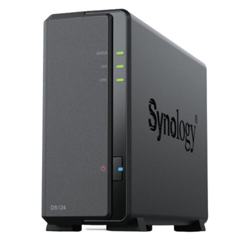 SATA 5.25" калъф за SATA 2.5" Synology DS124 Черен