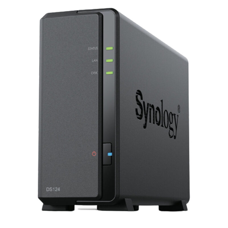 SATA 5.25" калъф за SATA 2.5" Synology DS124 Черен Намаления и отстъпки ЧеренПетък 3
