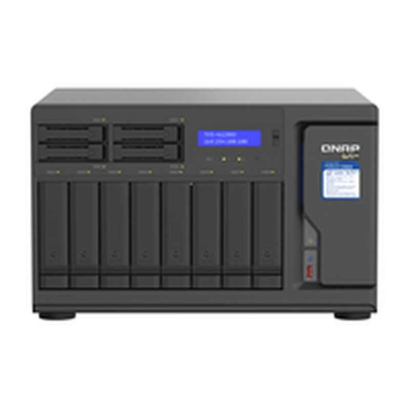 SATA 5.25" калъф за SATA 2.5" Qnap TVS-H1288X-W1250-16G Черен Намаления и отстъпки ЧеренПетък 3