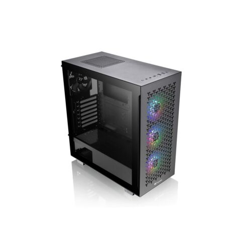 ATX полу-висока кутия THERMALTAKE CA-1S3-00M1WN-03 ATX ARGB Черен Намаления и отстъпки ЧеренПетък