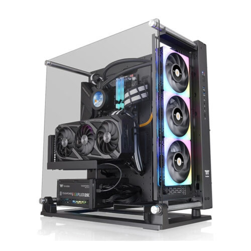 ATX полу-висока кутия THERMALTAKE Core P3 TG Pro Черен ATX Намаления и отстъпки ЧеренПетък