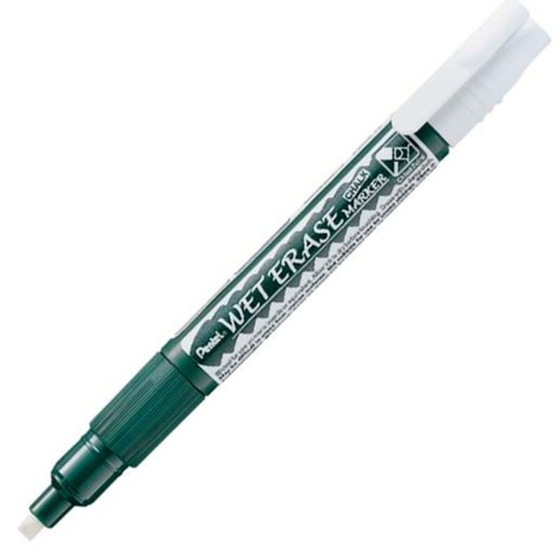 Liquid chalk markers Pentel Wet Erase, Бял, 12 броя Намаления и отстъпки ЧеренПетък