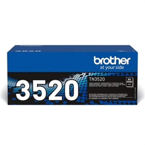 Oригинален тонер Brother TN3520 Черен Намаления и отстъпки ЧеренПетък