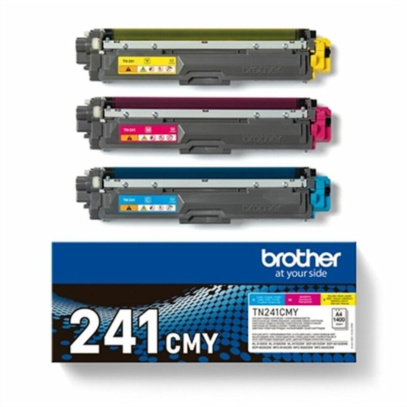 Oригинален тонер Brother TN-241CMY Циан/Магента/Жълт Намаления и отстъпки ЧеренПетък 3