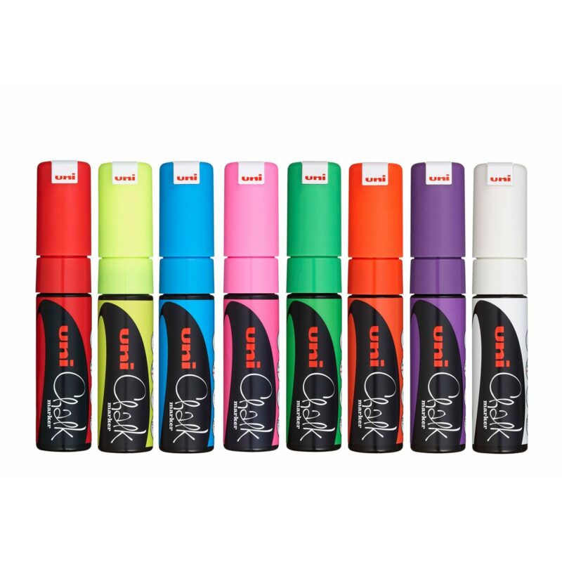 Liquid chalk markers Uni-Ball PWE-8K, Многоцветен Намаления и отстъпки ЧеренПетък