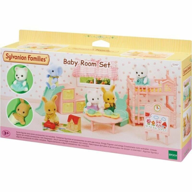 Playset Sylvanian Families The playroom for babies and children’s figures Намаления и отстъпки ЧеренПетък