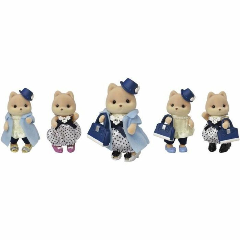 Playset Sylvanian Families Fashion and big sister caramel dog suitcase For Children Намаления и отстъпки ЧеренПетък