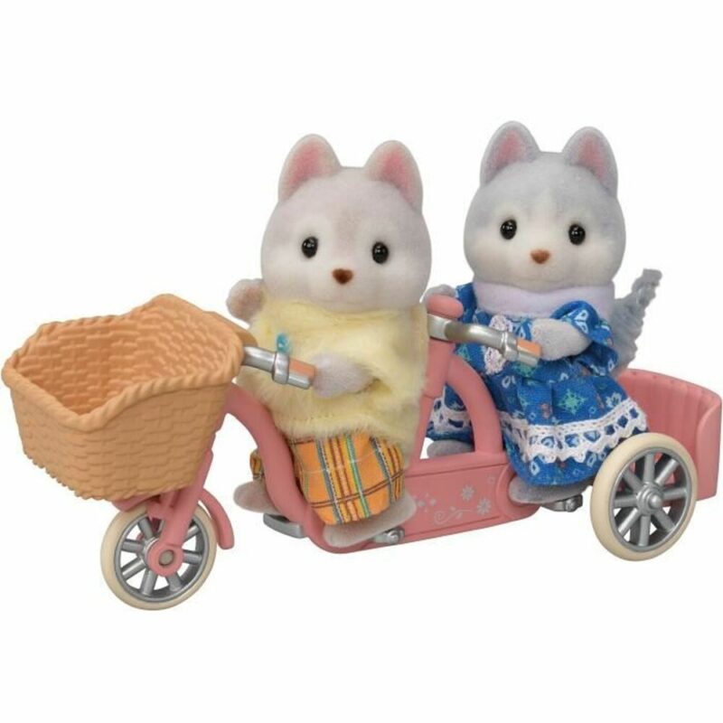 Playset Sylvanian Families Husky siblings and their tandem Намаления и отстъпки ЧеренПетък