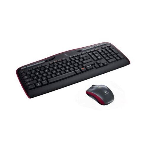 Kлаиатура с безжична мишка Logitech 920-003978 Черен