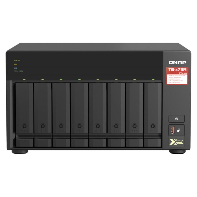 SATA 5.25" калъф за SATA 2.5" Qnap TS-873A-8G           Черен Намаления и отстъпки ЧеренПетък 3