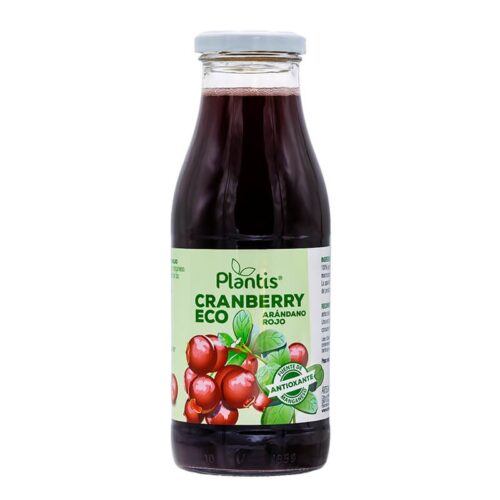 100% сок от червени био боровинки – уринарно здраве – Cranberry Eco Plantis®, 500 ml Намаления и отстъпки ЧеренПетък