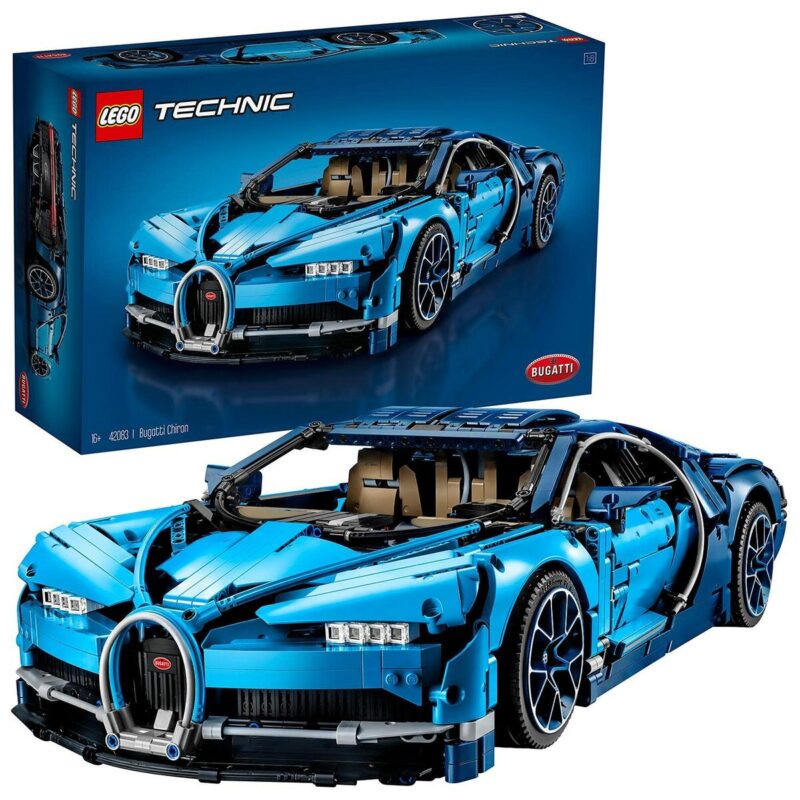 Playset Lego Technic: Bugatti Chiron 42083 3599 Части 32 x 14 x 56 cm Намаления и отстъпки ЧеренПетък