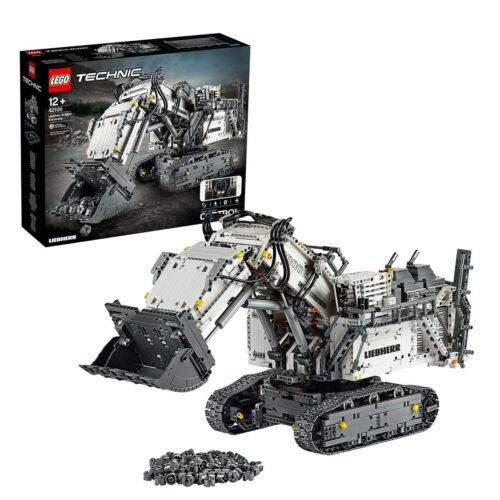 Playset Lego Technic: Liebherr R9800 Excavator 42100 4108 Части 27 x 39 x 65 cm