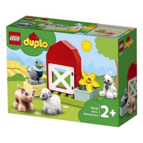 Playset Duplo Farm Animal Care Lego 10949 + 2 години (11 pcs)