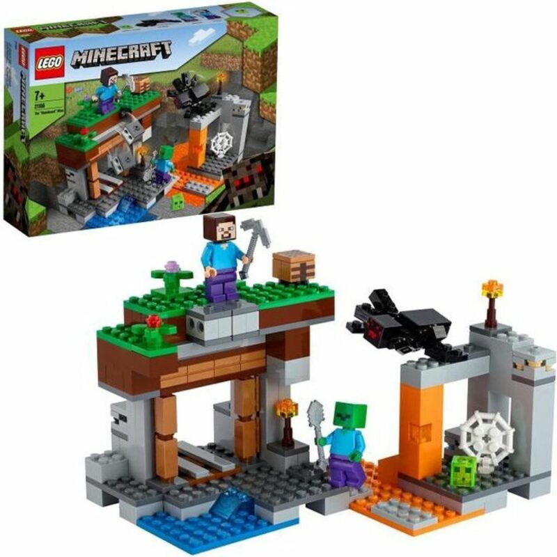 Playset Masters Minecraft 21166 The Abandoned Mine Намаления и отстъпки ЧеренПетък