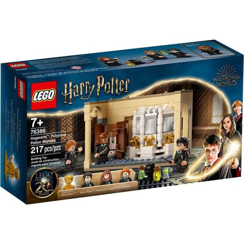 Playset Lego Harry Potter Howgarts Polyjuice Potion Mistake 217 piezas Намаления и отстъпки ЧеренПетък