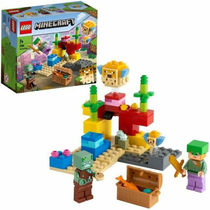 Playset Lego Minecraft 21164 Coral Reef Building Намаления и отстъпки ЧеренПетък