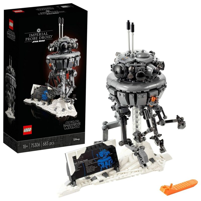 Playset Lego Star Wars 75306 Imperial Probe Droid 683 Части 24 x 27 x 11 cm Намаления и отстъпки ЧеренПетък