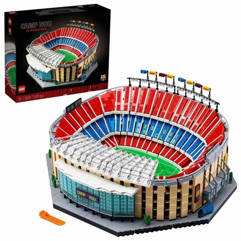 Playset Lego Icons: Camp Nou – FC Barcelona 10284 5509 Части 49 x 20 x 46 cm Намаления и отстъпки ЧеренПетък