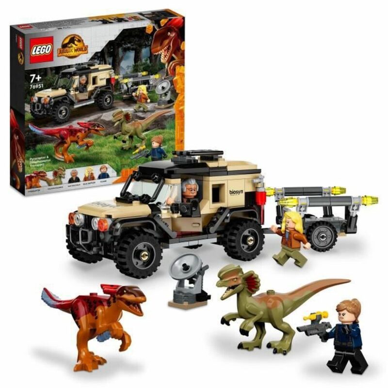 Playset Lego 76951 Jurassic World Transport of Pyroraptor and Dilophosaurus Намаления и отстъпки ЧеренПетък