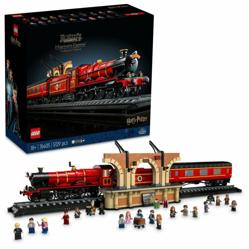 Playset Lego Harry Potter 76405 Hogwarts Express – Collector’s Edition 5129 Части 20 x 26 x 118 cm Намаления и отстъпки ЧеренПетък