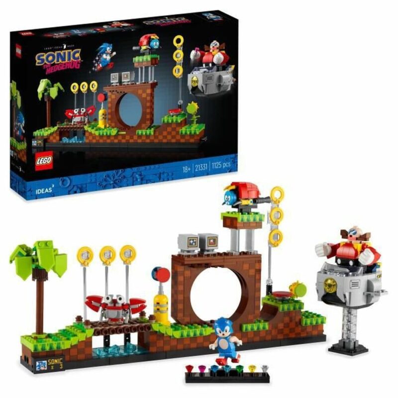 Playset Lego Ideas 21331 Sonic the Hedgehog Green Hill Zone (1125 Части) Намаления и отстъпки ЧеренПетък